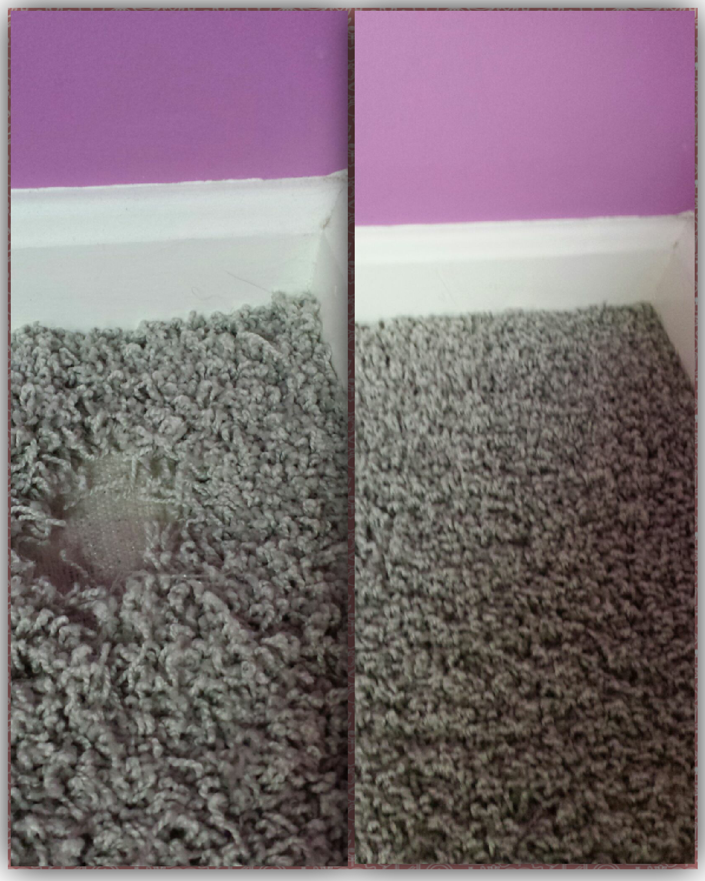 Carpet burn repair