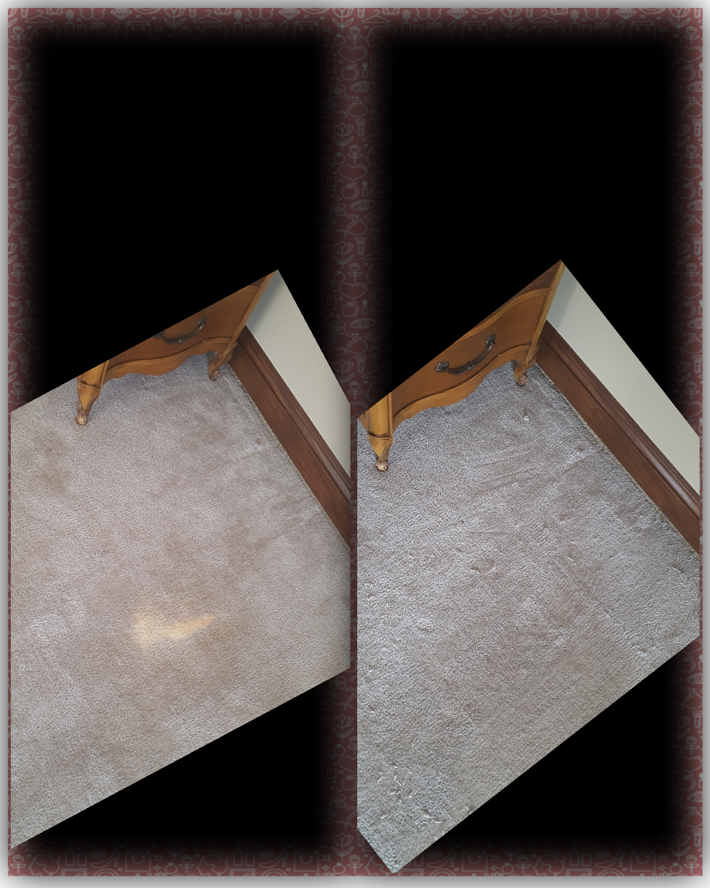 Residential carpet repair