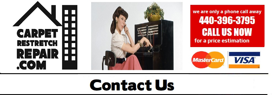 Carpet Contact Banner of Phone operator.