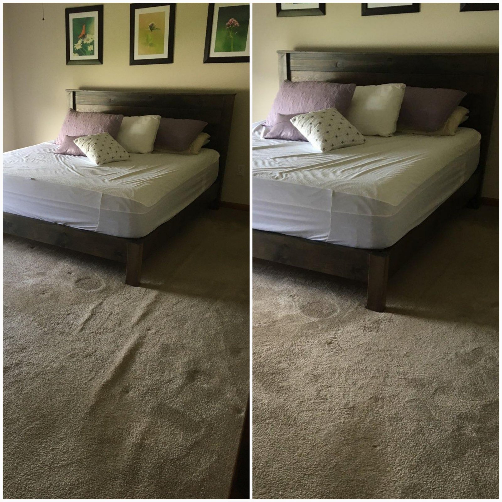 Carpet repair finished